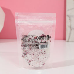 Цена за 2 шт. Соль для ванны С праздником 8 марта, с лепестками розы, 150 г, Чистое счастье  фото 5