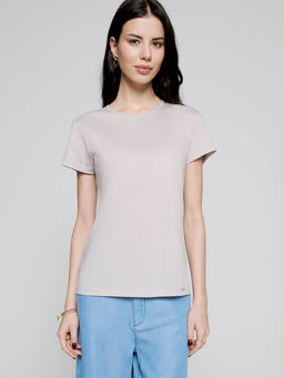 CONTE Футболка из премиального хлопка "ощущение шелка" LD 1119 ashes of grey