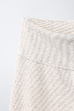 CONJUNTO RIB TOP Y PANTALON STRAIGHT / Gris vigor? - Zara фото 10