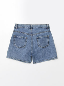 Minnie Mouse Bask?l? K?z ?ocuk Jean ?ort - Waikiki фото 2