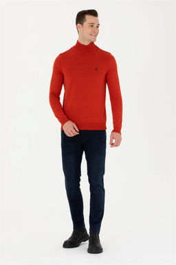 U. S. Polo Assn Мужской базовый свитер с плиткой - U.s. polo assn фото 11