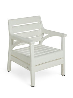 Набор садовой мебели «Евпатория»: 2 кресла, стол, трёхместный диван, белый