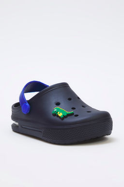 Trendyol Shoes Lacivert Is?kl? Timsah Figurlu Hafif Taban Erkek Cocuk Kids Eva Sandalet Terlik TAKSS25SD00044 - Trendyolmilla фото 4