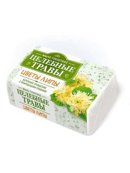 ЦЕЛЕБНЫЕ ТРАВЫ мыло 160гр Цветы липы в бум.упак. (К-923-2/1126-2)