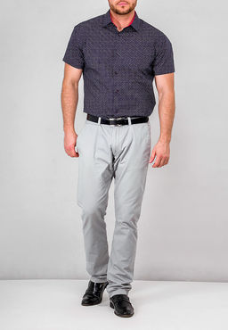 Сорочка мужская короткий рукав GREG 263/209/2188/ZS/C/1  фото 4