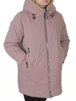 M-9085 PINK POWDER Куртка зимняя женская (верблюжья шерсть, 120 гр. холлофайбер)
