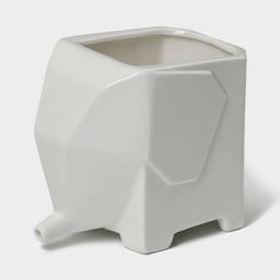 Кухонные принадлежности BellaTenero «Слонёнок», 5 предметов, на подставке, фарфор, белые