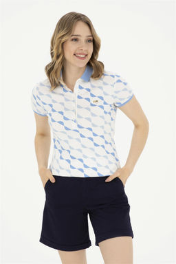 Женская темно-синяя футболка