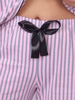 ПЖК-667 ПИЖАМНЫЙ КОСТЮМ (Розовая полоса) - А-дина фото 5