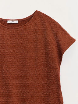 Футболка оверсайз из трикотажа ZR2605013421-21 / Zarina