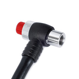 Велонасос для MTB вилок COMIRON PLUG, алюминиевый цилиндр, пластиковая ручка, Presta-Schrader, 20,7 бар (300 Psi). /уп 30 - Галеонтрейд фото 18