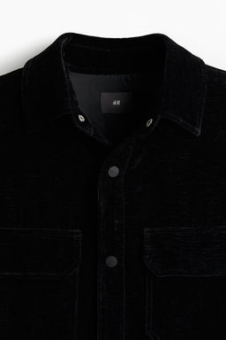 Sobrecamisa de terciopelo Regular Fit - H&m фото 7