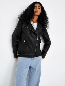 Куртка из экокожи N039/dido - Emka фото 4