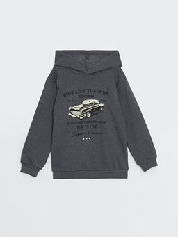 Kap??onlu Erkek ?ocuk Sweatshirt