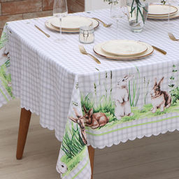 Скатерть Доляна Easter joy 145*300 см, 100% п/э фото 12