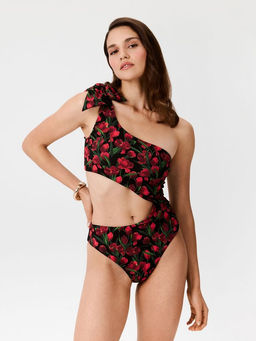 Infinity / Купальник жен. Madonna красный принт - Infinity Lingerie фото 3