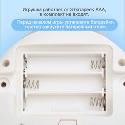 Игрушка для купания в ванной Китёнок, фонтанчик, свет, цвет серый - Zabiaka фото 6