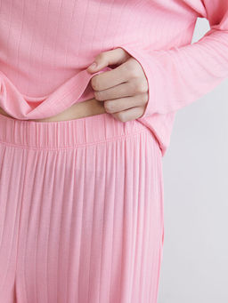 Bisiklet Yaka Kad?n Pijama Tak?m?