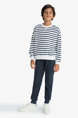 Beli Lastikli Okul Jogger E_ofman Alt_ Erkek _ocuk