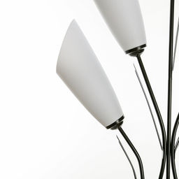 Торшер напольный BayerLux «Букет», 5×15 Вт, E27, черный, 55×28×165 см