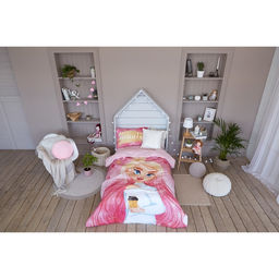 Постельное бельё Этель 1.5 сп Fashion girl 143х215 см, 150х214 см, 50х70 см -1 шт,100% хлопок, бязь  фото 8