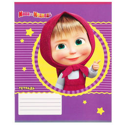 Набор первоклассника, 15 предметов, «Маша и медведь»