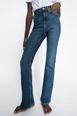 Z1975 FLARED HIGH-WAIST JEANS - Zara фото 2