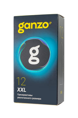 Презервативы GANZO XXL увеличенные, латекс, 19 см, 5,5 см, 12 шт.  фото 2