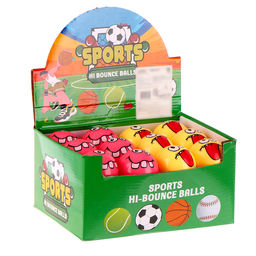 Цена за 20 шт. Мяч детский мягкий «Мордочка», МИКС