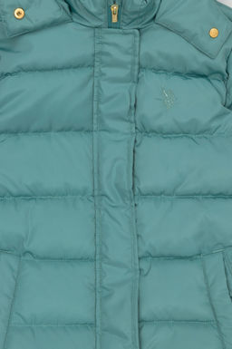 U. S. Polo Assn Мятное пальто с капюшоном для девочки - U.s. polo assn фото 13