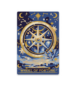 ФРЕЯ PNBM-034 Набор для раскрашивания по номерам (на магните) 10 х 15 см Таро. Колесо Фортуны