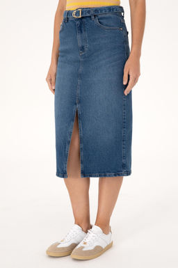 Kad_n Mavi Jean Etek Sepette S_rpriz _ndirim - U.s. polo assn фото 2