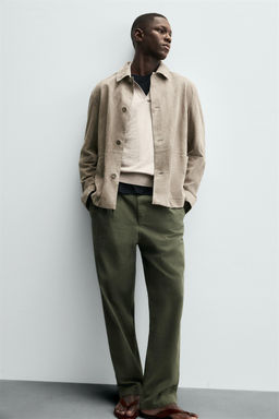 SUEDE LEATHER JACKET - Zara фото 7