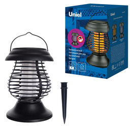 USL-F-300/PМ310 BUG ZAPPER Садовый светильник на солнечной батарее. 13 светодиодов. Эффект пламени и антимоскитный режим . 1*АА Ni-Mh аккумулятор в/к. IP44. TM Uniel. - Volpe фото 13