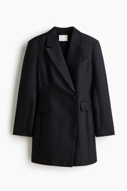 Vestido blazer de doble botonadura