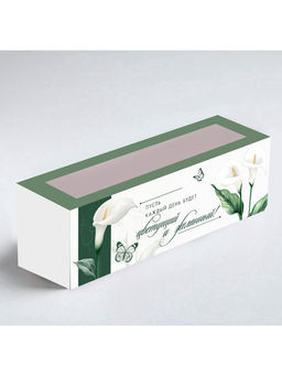 Цена за 5 шт. Коробка складная с окном «Прекрасный день», 5.5 × 18 × 5.5 см