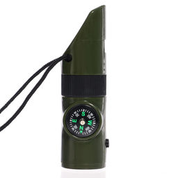 Набор героя «Разведчик», 6 в 1: свисток, компас, фонарик, термометр, зеркало, лупа