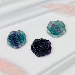 Фигурка "Цветок" из Флюорита