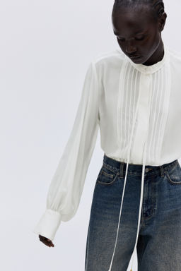 Blusa con jaretas - H&m фото 6