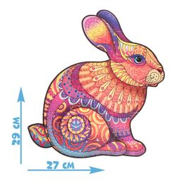 Фигурный пазл Кролик - Puzzle time фото 2