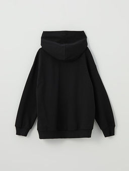 Kap??onlu Minnie Mouse Bask?l? Uzun Kollu K?z ?ocuk Sweatshirt - Waikiki фото 2