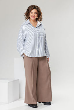 Костюм Romanovich Style 2-2726 голубой/бежевый