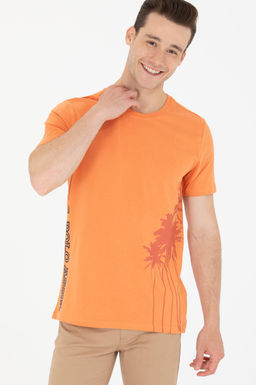 Erkek Kiremit Bisiklet Yaka Ti__rt