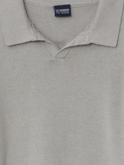 Polo Yaka Erkek ?ocuk Triko Kazak