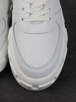 05-PDXL102-1 WHITE Кроссовки женские (натуральная кожа)