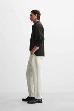 ZIP COLLAR POLO SHIRT - Zara фото 5