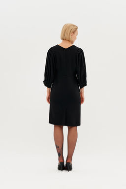 Платье миди Boloria (Цвет: Черный) - Morozov Amavie фото 4