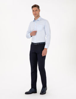 Lacivert Slim Fit Kuma_ Pantolon - Pierre cardin фото 3