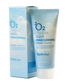 Пенка для лица очищающая кислородная FARMSTAY, 100 ML