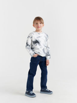 Джинсы regular fit Синий - Bungly фото 4